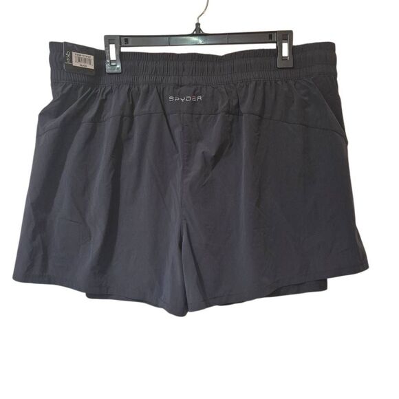 Spyder Womens Athletic Shorts - Lightweight Stretch Woven Pull On Running Shorts - Picture 9 of 15